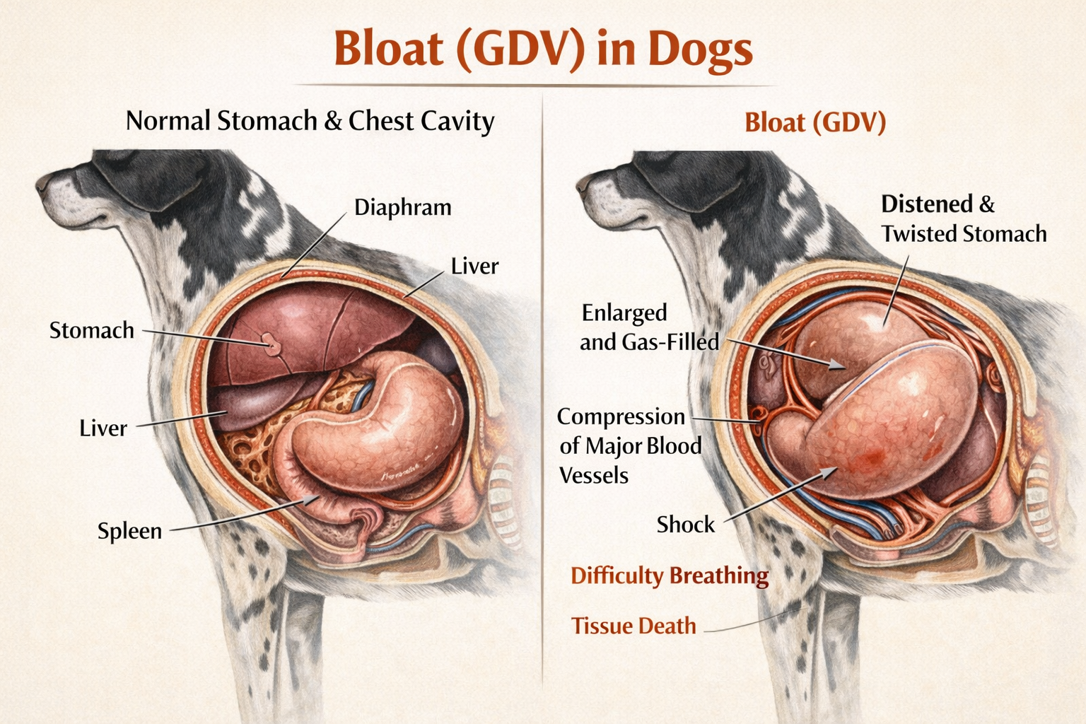 Bloat guide for Great Danes