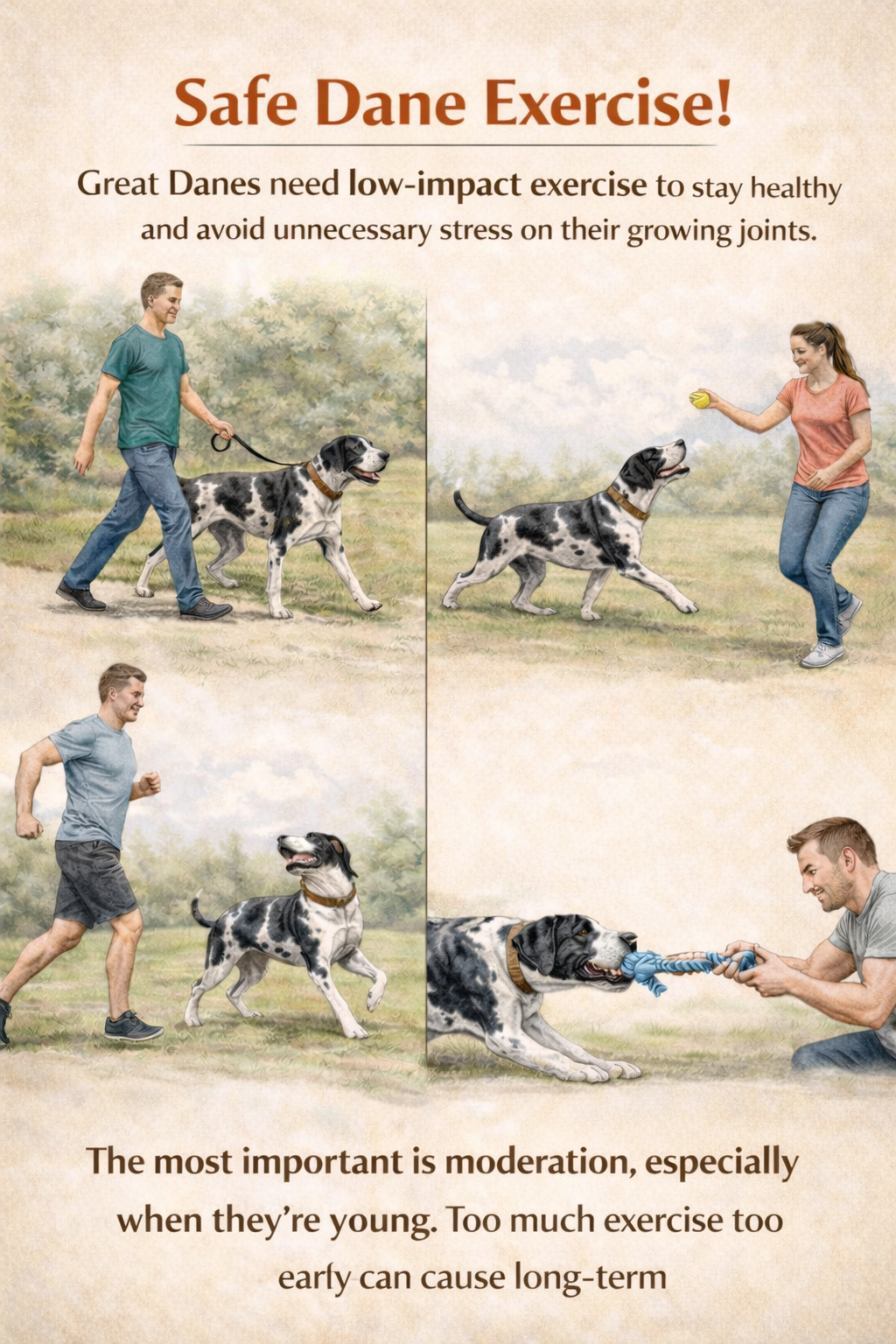 Great Dane exercise guide