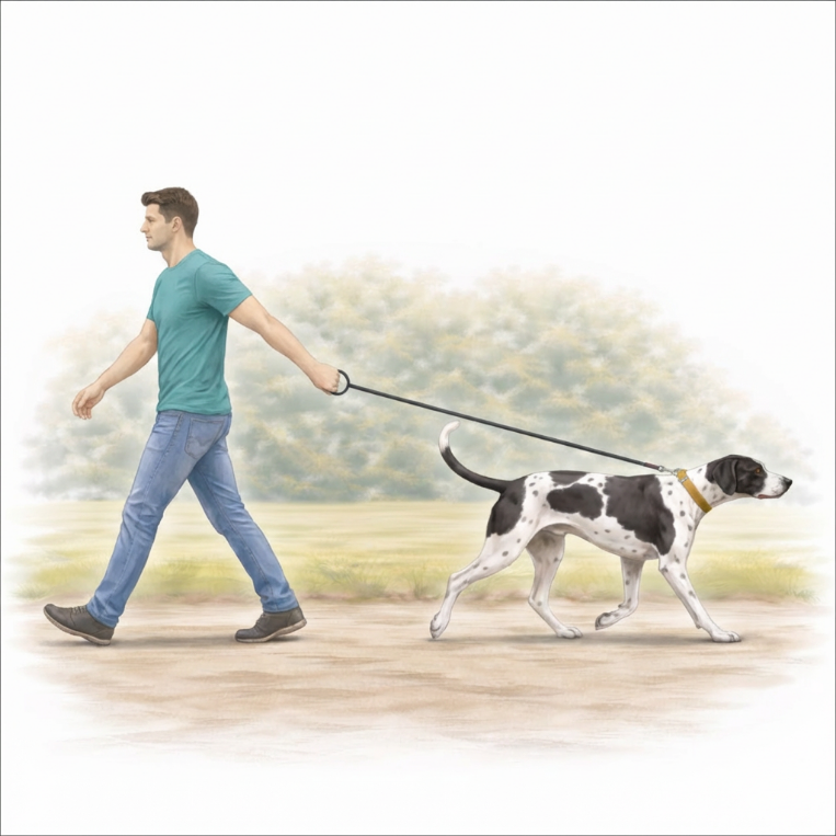 Great Dane Leash Training