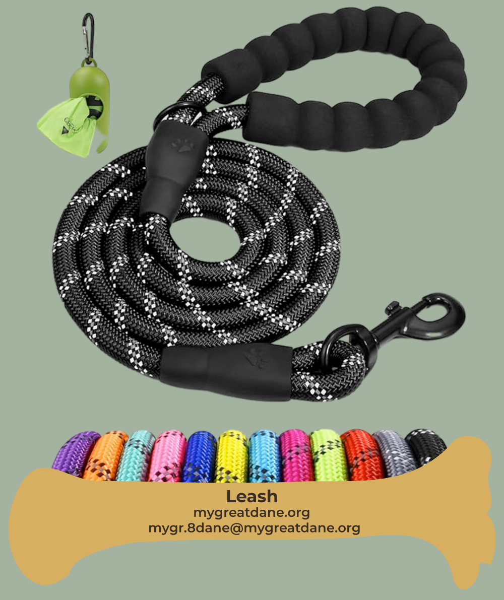 Great Dane Rope Leash