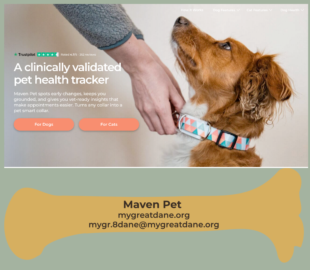 Great Dane Health Tracker