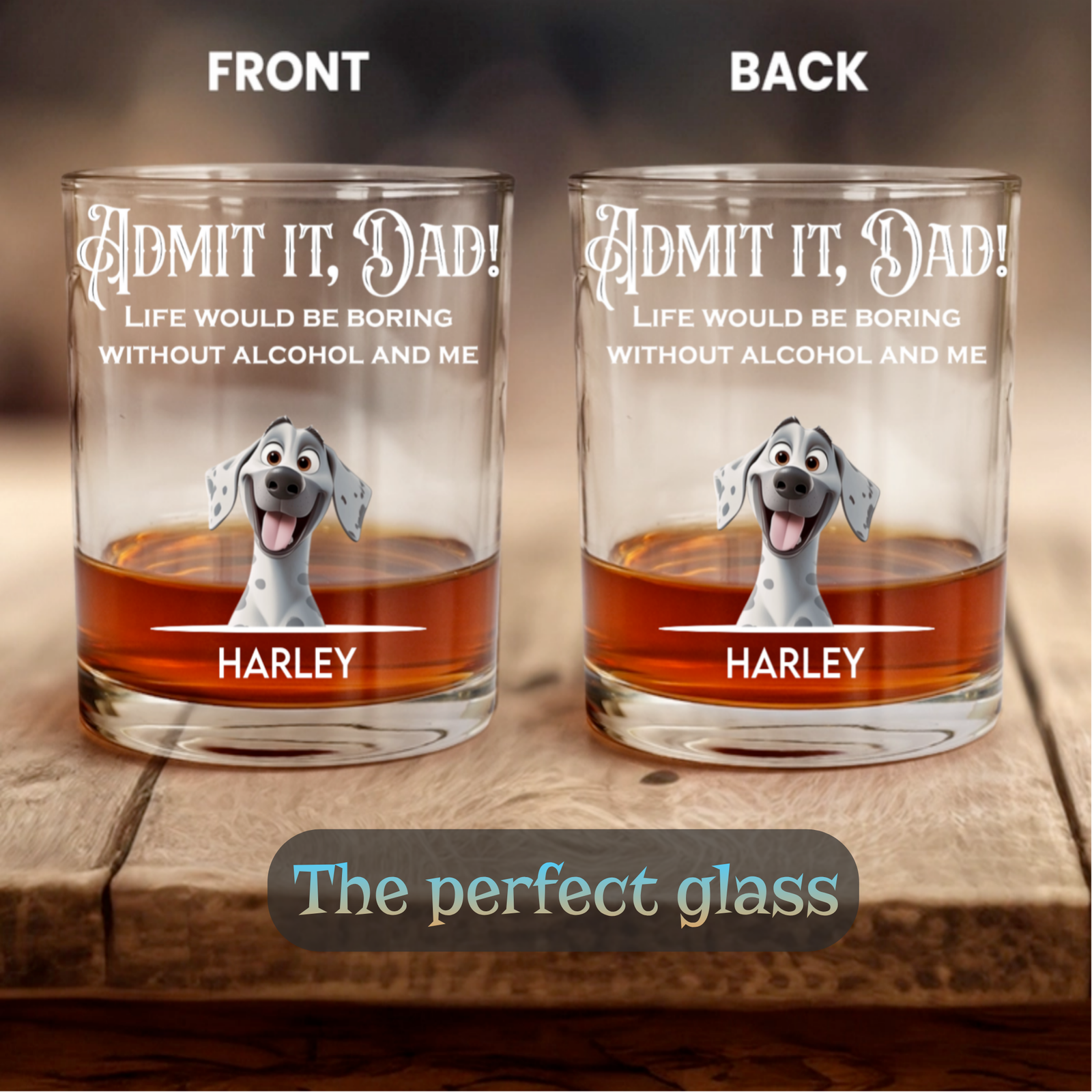 Great Dane Drinking Glass