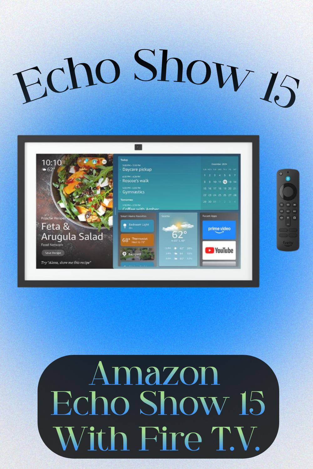 Great Dane Echo Show 15 White Noise Maker